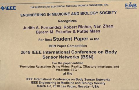 Towards entry "Best Student Paper Award BSN 2018"