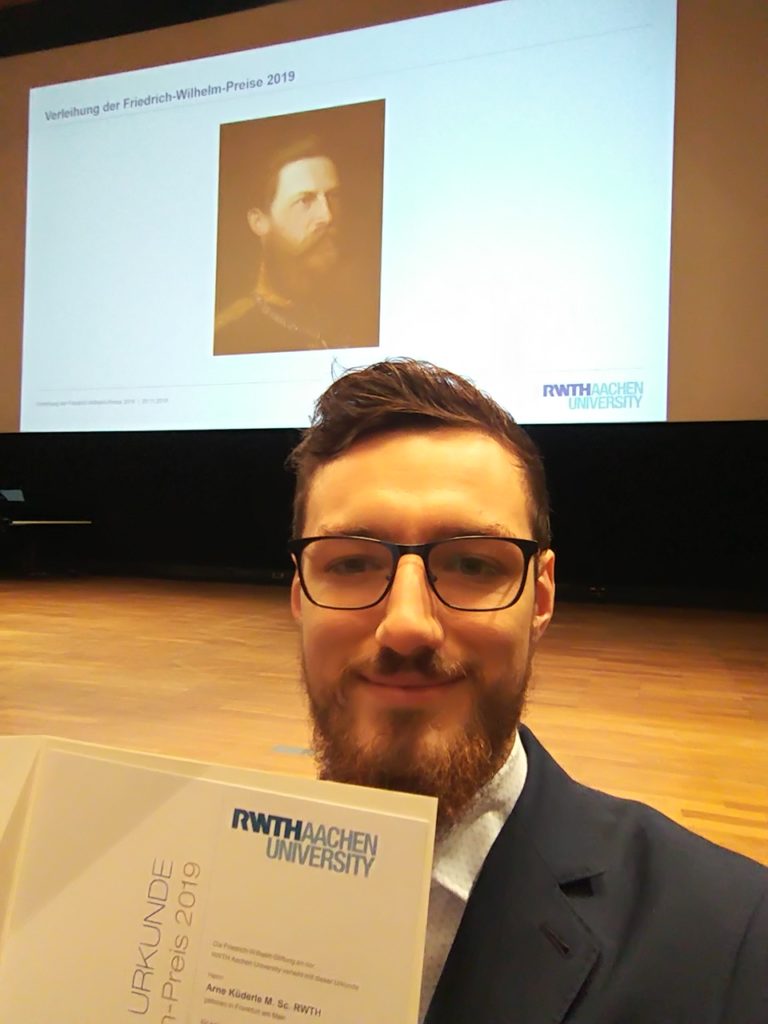 Friedrich Wilhelm Award for Arne