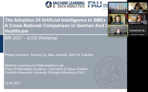Towards entry "Talk and New Paper: The Adoption of AI in Healthcare SMEs"